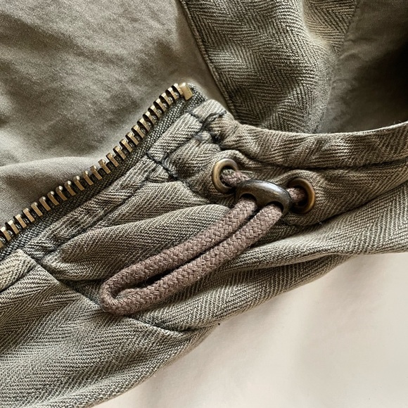 Free People Military Jacket with Cinch Waist - Picture 6 of 7